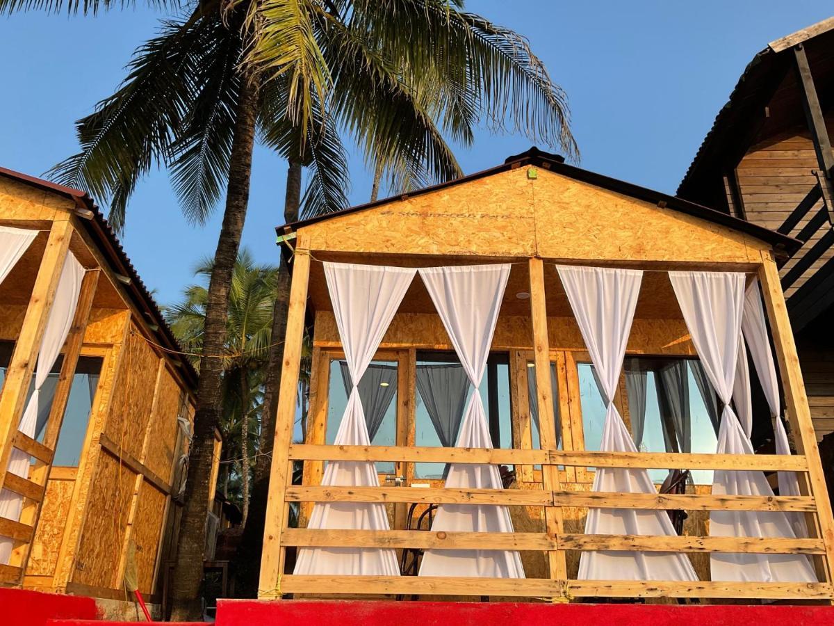 Hotel Papillon Beach Huts Palolem Exterior foto
