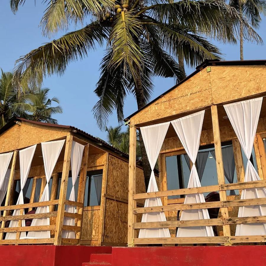 Hotel Papillon Beach Huts Palolem Exterior foto